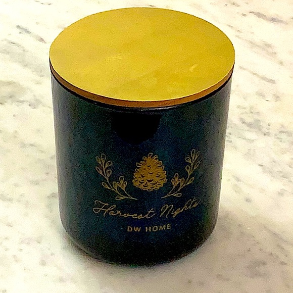 DW HOME CANDLES HARVEST NIGHTS 9.3oz 1 WICK HICKORY BIRCHWOOD RICHLY SCENTED NEW - Picture 2 of 4